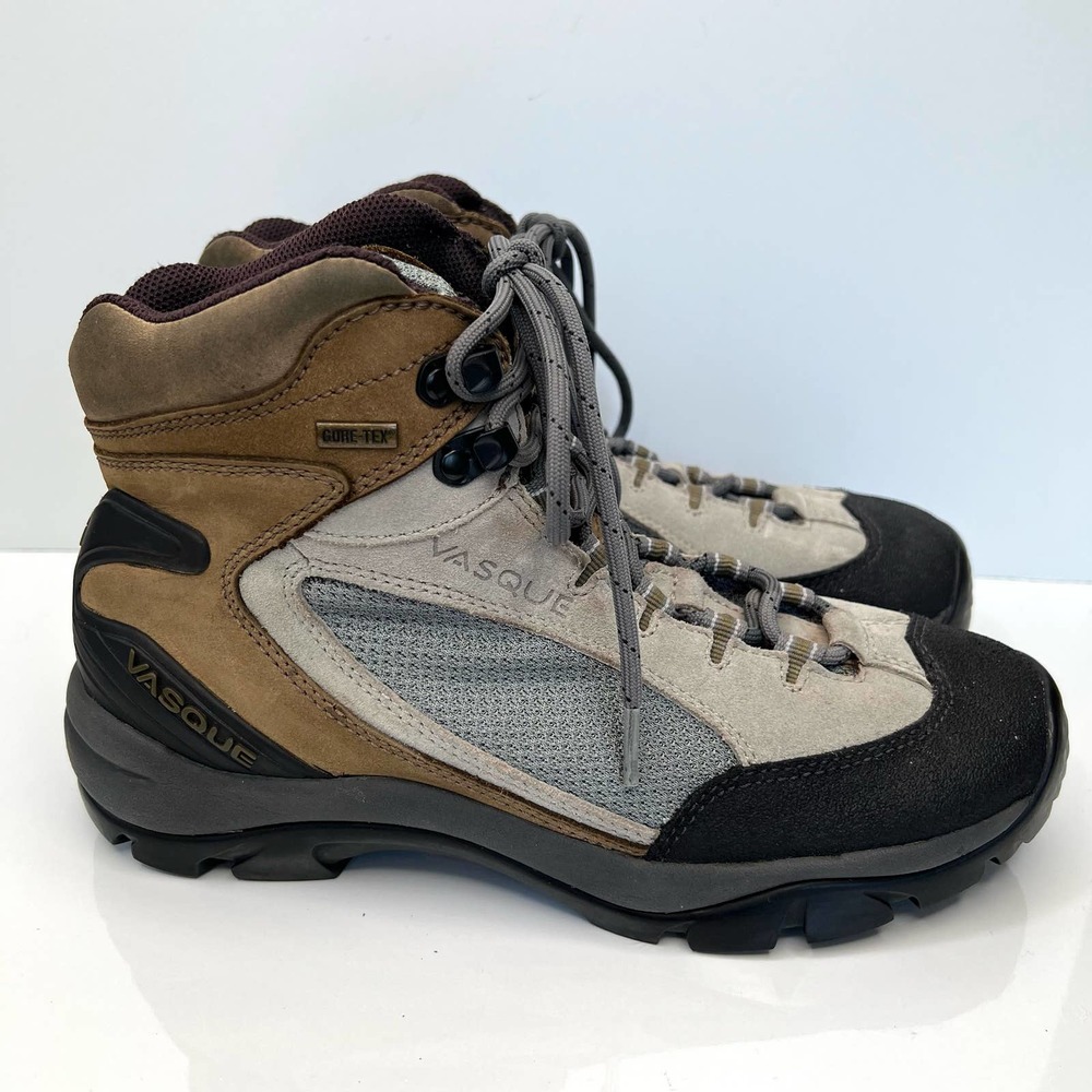 Vasque Mica II GTX Ankle Boots Gore-Tex Brown Vibram Hiking 7433 women